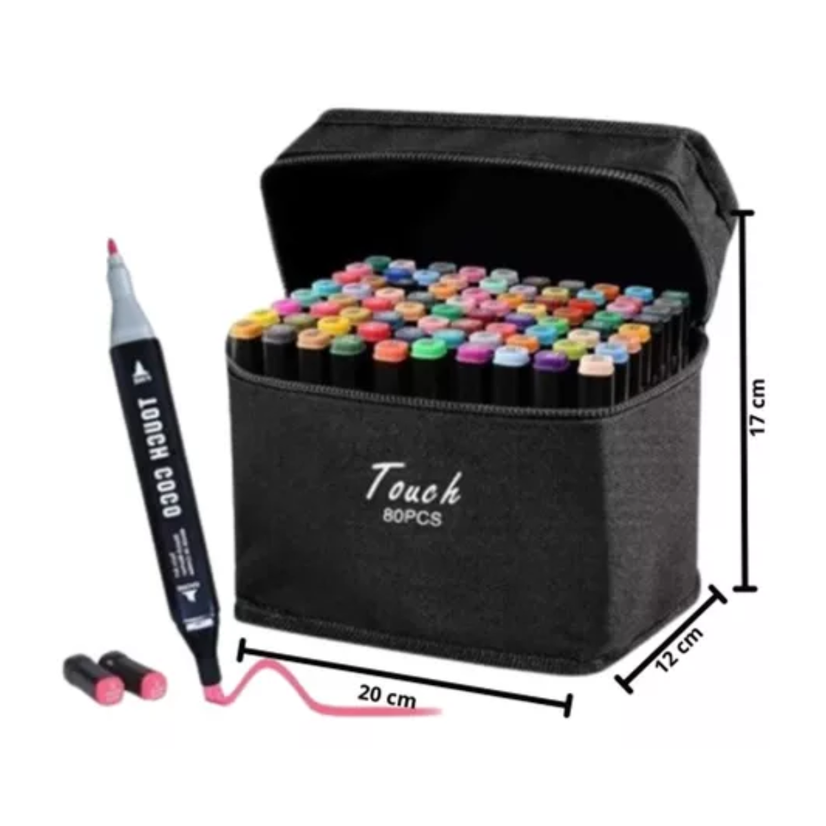 Set de marcadores 80 pcs pd-60